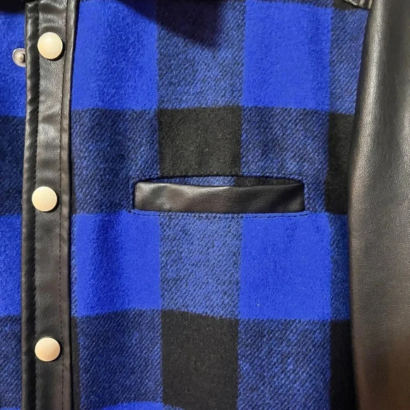 SLATE&STONE BOMBER PLAID JACKET SMALL - Picture 3 of 5